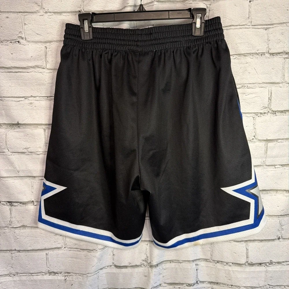Vintage HardWood Classic Mitchell & Ness Orlando‎ Magic Black NBA Basketball Sho